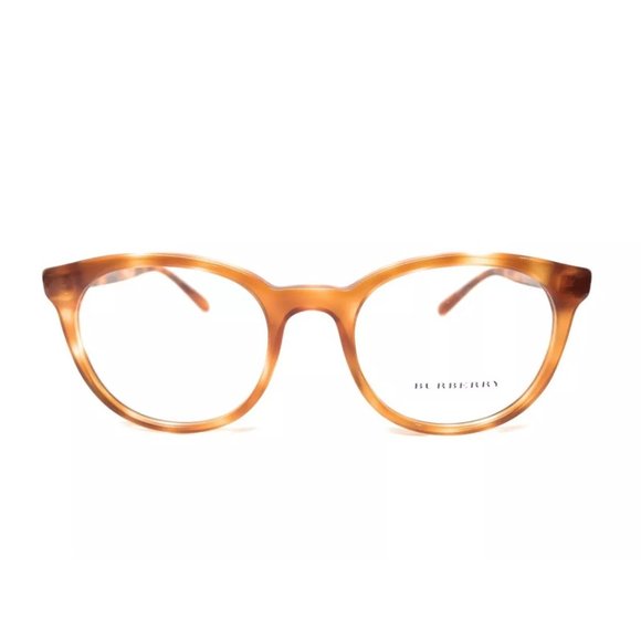 Burberry Unisex Light Havana Eyeglasses! - Picture 2 of 4